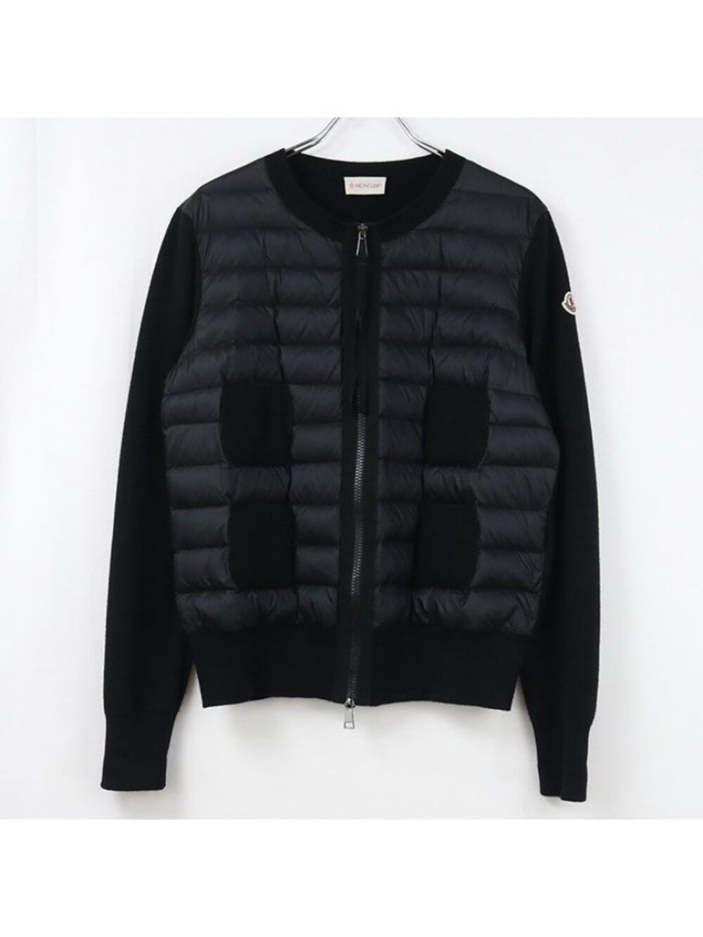 Moncler Cardigan Tricot Down Jacket